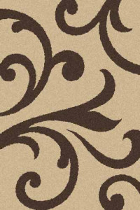 Прямоугольный ковер PLATINUM T644 BEIGE-BROWN