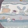 Ковёр SOFIT-2484-LIGHT-CREAM-OVAL