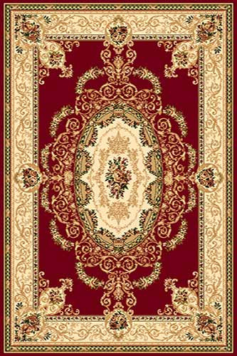 Прямоугольный ковер OLYMPOS D058 RED Российский ковер ОЛИМПОС фабрики Меринос D058 RED Цена указана за 1 квадратный метр