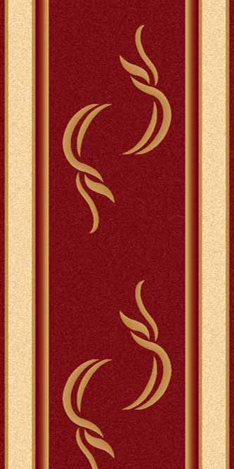 Ковровая дорожка KAMEA carving A704 RED Российский ковер Камея Карвинг фабрики Меринос A704 RED Цена указана за 1 квадратный метр