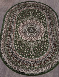 Ковёр GAVANA-D504-GREEN-OVAL