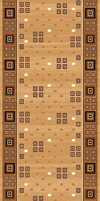 Ковровая дорожка LAGUNA D117 BEIGE Российский ковер ЛАГУНА фабрики Меринос D117 BEIGE Цена указана за 1 квадратный метр