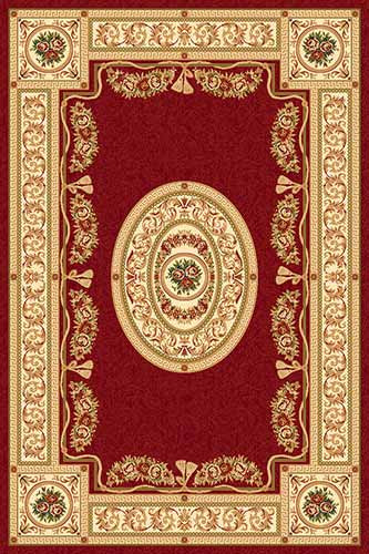 Прямоугольный ковер VALENCIA DELUXE W340 RED Российский ковер ВАЛЕНСИЯ ДЕЛЮКС фабрики Меринос W340 RED Цена указана за 1 квадратный метр