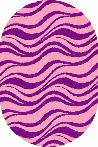 Овальный ковер COMFORT SHAGGY S609 PINK-PURPLE Российский ковер КОМФОРТ ШАГГИ фабрики Меринос S609 PINK-PURPLE Цена указана за 1 квадратный метр