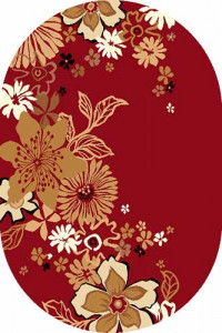 Овальный ковер LAGUNA D116 RED