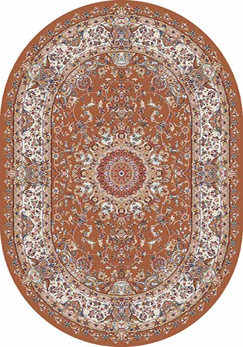 Овальный ковер SHAHREZA D206 TERRA Российский ковер ШАХРЕЗА фабрики Меринос D206 TERRA Цена указана за 1 квадратный метр