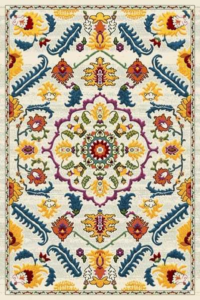 Прямоугольный ковер CRYSTAL N066 MULTICOLOR Российский ковер Кристалл фабрики Меринос Цена указана за 1 квадратный метр