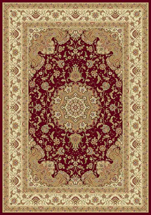 Прямоугольный ковер BUHARA D158 RED Российский ковер БУХАРА фабрики Меринос D158 RED Цена указана за 1 квадратный метр