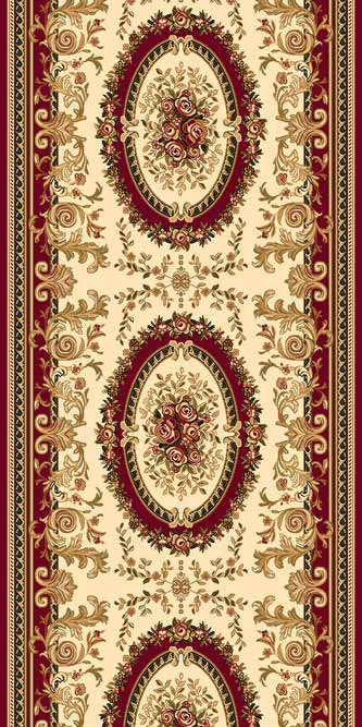 Ковровая дорожка DA VINCI W450 CREAM Российский ковер DA VINCI фабрики Меринос W450 CREAM Цена указана за 1 квадратный метр