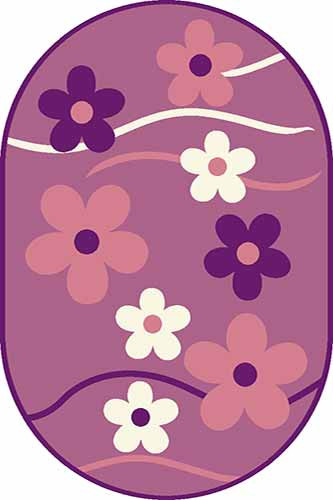Овальный ковер VISION DELUXE carving V117 LILAC Российский ковер ВИЖН ДЕЛЮКС фабрики Меринос V117 LILAC Цена указана за 1 квадратный метр