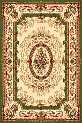 Прямоугольный ковер VALENCIA DELUXE W490 GREEN Российский ковер ВАЛЕНСИЯ ДЕЛЮКС фабрики Меринос W490 GREEN Цена указана за 1 квадратный метр