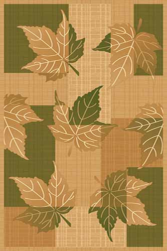 Прямоугольный ковер KAMEA carving 4785 BEIGE-GREEN Российский ковер Камея Карвинг фабрики Меринос 4785 BEIGE-GREEN Цена указана за 1 квадратный метр