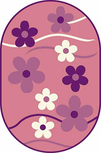 Овальный ковер VISION DELUXE carving V117 PINK Российский ковер ВИЖН ДЕЛЮКС фабрики Меринос V117 PINK Цена указана за 1 квадратный метр