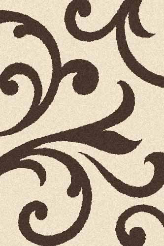 Прямоугольный ковер PLATINUM T644 CREAM-BROWN Российский ковер ПЛАТИНУМ фабрики Меринос T644 CREAM-BROWN Цена указана за 1 квадратный метр
