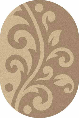 Овальный ковер PLATINUM T621 D.BEIGE Российский ковер ПЛАТИНУМ фабрики Меринос T621 D.BEIGE Цена указана за 1 квадратный метр