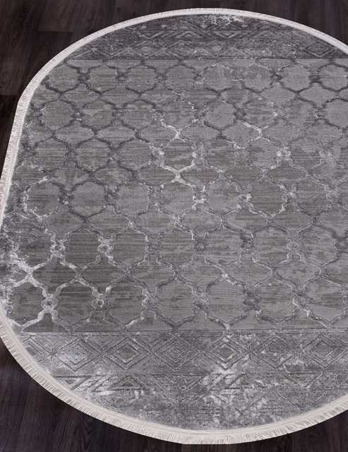 Турецкий ковер MOROCCO-NP-224-GREY-OVAL Восточные ковры MOROCCO
Цена указана за квадратный метр