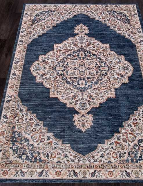 Турецкий ковер ZEUS-0B2090-D-BLUE-IVORY-STAN Восточные ковры ZEUS
Цена указана за квадратный метр