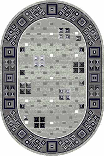 Овальный ковер SILVER D117 GRAY Российский ковер СИЛЬВЕР фабрики Меринос D117 GRAY Цена указана за 1 квадратный метр