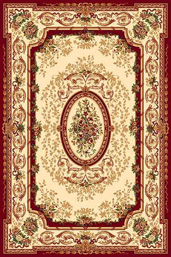 Прямоугольный ковер VALENCIA DELUXE W490 RED Российский ковер ВАЛЕНСИЯ ДЕЛЮКС фабрики Меринос W490 RED Цена указана за 1 квадратный метр