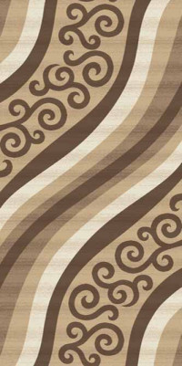 Ковровая дорожка MEGA carving D297 BEIGE