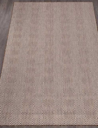 Ковёр VEGAS-S006-CREAM-BROWN-STAN