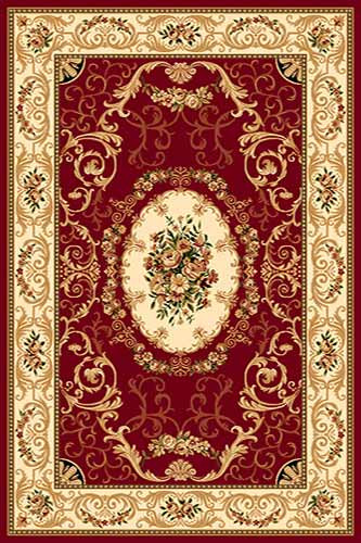 Прямоугольный ковер OLYMPOS D066 RED Российский ковер ОЛИМПОС фабрики Меринос D066 RED Цена указана за 1 квадратный метр
