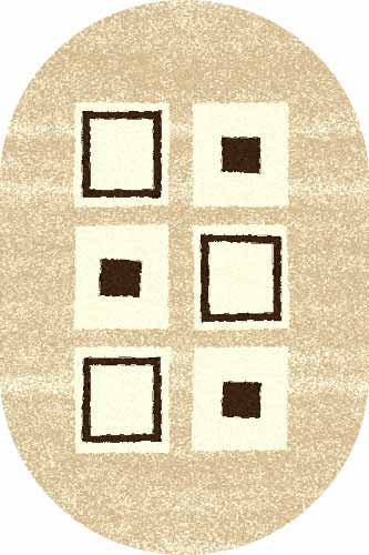 Овальный ковер COMFORT SHAGGY S611 BEIGE Российский ковер КОМФОРТ ШАГГИ фабрики Меринос S611 BEIGE Цена указана за 1 квадратный метр