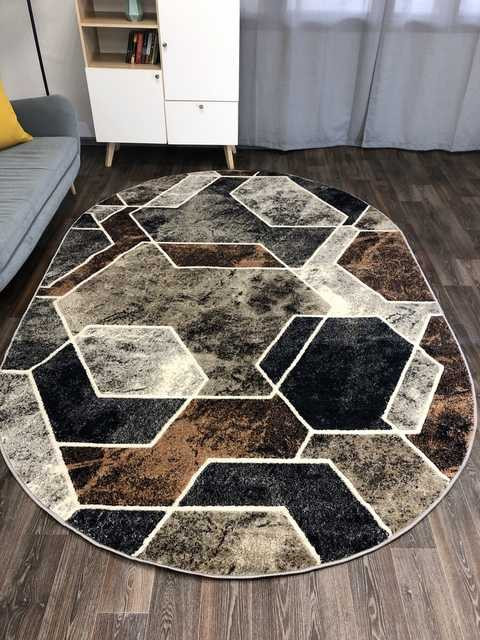 Ковёр BOSTON-D753-BEIGE-GRAY-OVAL Российский Ковёр Бостон Цена указана за 1 кв/метр.