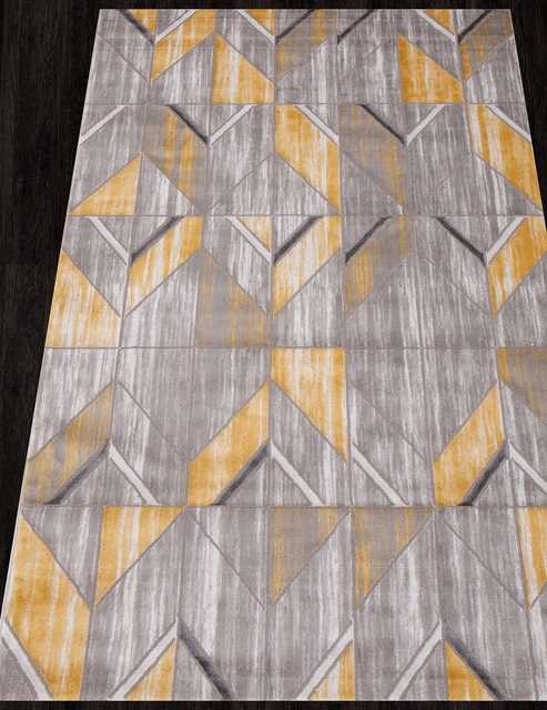 Турецкий ковер TEMPO-0131QA-YELLOW-L-GREY-STAN Восточные ковры TEMPO
Цена указана за квадратный метр