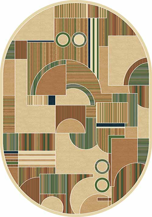 Овальный ковер BUHARA D149 BEIGE Российский ковер БУХАРА фабрики Меринос D149 BEIGE Цена указана за 1 квадратный метр