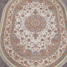 Ковёр ARAVIA-D158-CREAM-BLUE-OVAL