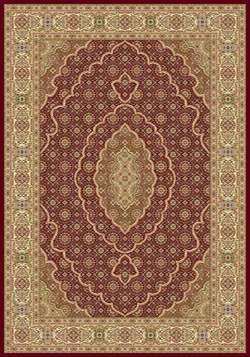 Прямоугольный ковер BUHARA D159 RED Российский ковер БУХАРА фабрики Меринос D159 RED Цена указана за 1 квадратный метр