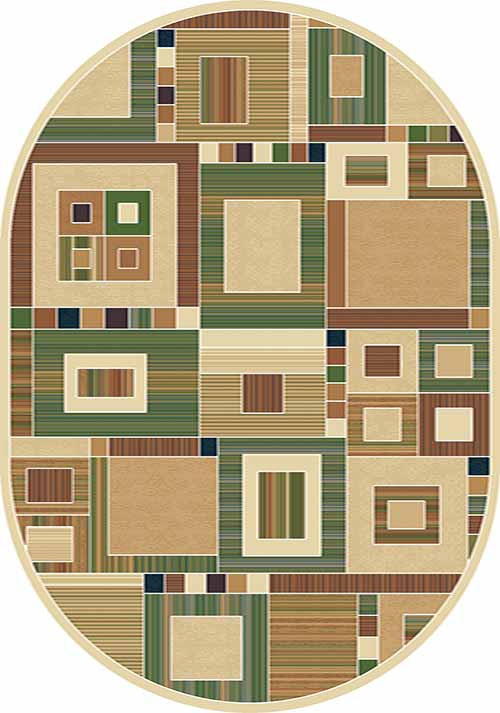 Овальный ковер BUHARA D150 BEIGE Российский ковер БУХАРА фабрики Меринос D150 BEIGE Цена указана за 1 квадратный метр