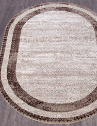 Турецкий ковер ARMINA-04041B-DARK-BROWN-OVAL