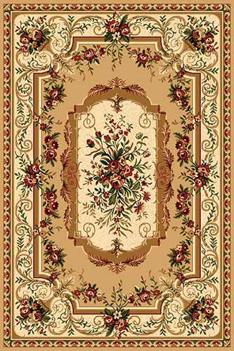 Прямоугольный ковер DA VINCI 5245 BEIGE Российский ковер DA VINCI фабрики Меринос 5245 BEIGE Цена указана за 1 квадратный метр