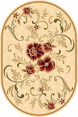 Овальный ковер DA VINCI CM14 CREAM Российский ковер DA VINCI фабрики Меринос CM14 CREAM Цена указана за 1 квадратный метр