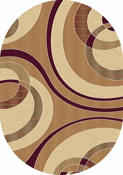 Овальный ковер BUHARA D151 BEIGE Российский ковер БУХАРА фабрики Меринос D151 BEIGE Цена указана за 1 квадратный метр