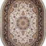 Ковёр ARAVIA-D158-CREAM-BROWN-OVAL