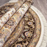 Ковёр ARAVIA-D158-CREAM-BROWN-OVAL
