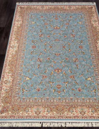 Иранский ковер SHIRAZ-5085-BLUE-STAN