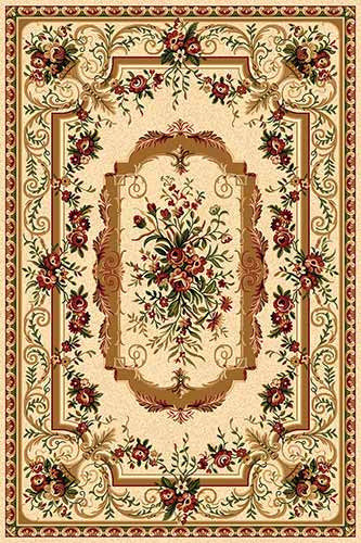 Прямоугольный ковер DA VINCI 5245 CREAM Российский ковер DA VINCI фабрики Меринос 5245 CREAM Цена указана за 1 квадратный метр