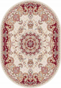 Овальный ковер SHAHREZA D211 CREAM-RED