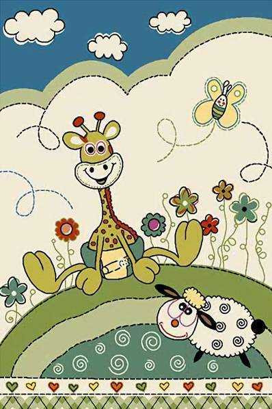 Прямоугольный ковер CRYSTAL 2908 CREAM Российский ковер Кристалл фабрики Меринос Цена указана за 1 квадратный метр