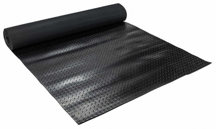 Резиновое рулонное покрытие Ёлочка Прочное, долговечное и морозостойкое покрытие