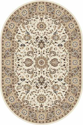 Овальный ковер VALENCIA DELUXE D013 CREAM-BROWN Российский ковер ВАЛЕНСИЯ ДЕЛЮКС фабрики Меринос D013 CREAM-BROWN Цена указана за 1 квадратный метр