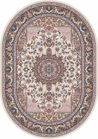 Овальный ковер SHAHREZA D212 CREAM-BROWN