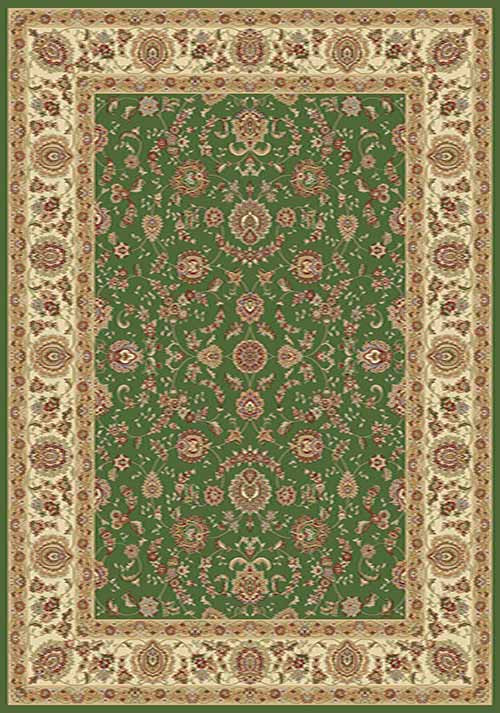 Прямоугольный ковер BUHARA D173 GREEN Российский ковер БУХАРА фабрики Меринос D173 GREEN Цена указана за 1 квадратный метр