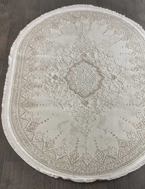 Турецкий ковер MOROCCO-Z-1041-CREAM-OVAL Восточные ковры MOROCCO
Цена указана за квадратный метр