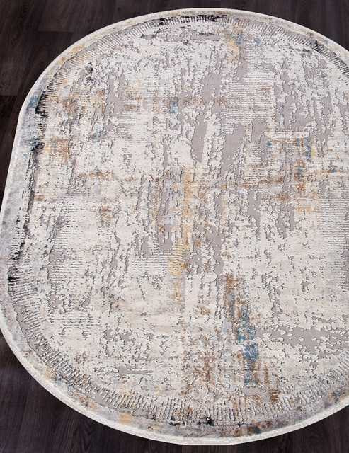 Турецкий ковер ERVA-18106-L-GRAY-D-GRAY-OVAL Восточные ковры ERVAЦена указана за квадратный метр