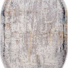 Турецкий ковер ERVA-18106-L-GRAY-D-GRAY-OVAL